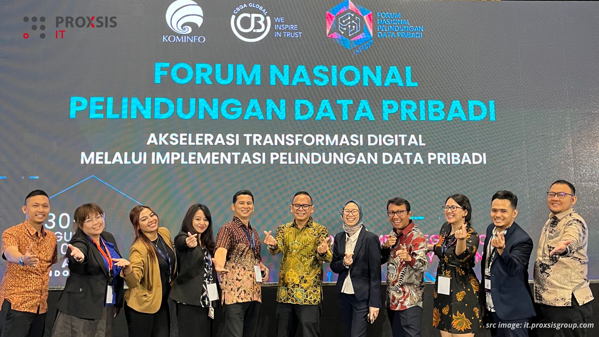 Pentingnya Perlindungan Data Pribadi: Proxsis IT Dukung Kominfo Gelar FORNAS PDP di Bali