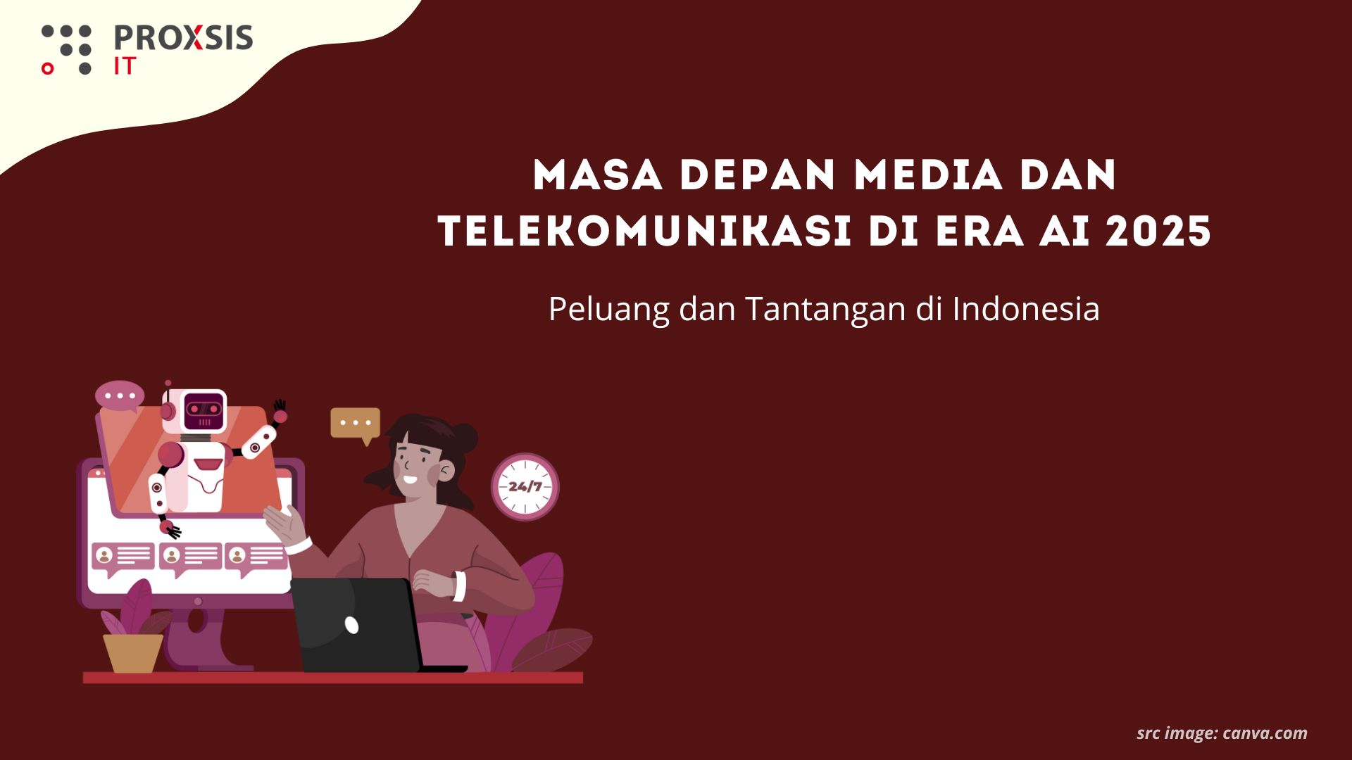 Masa Depan Media dan Telekomunikasi di Era AI 2025: Peluang dan Tantangan di Indonesia