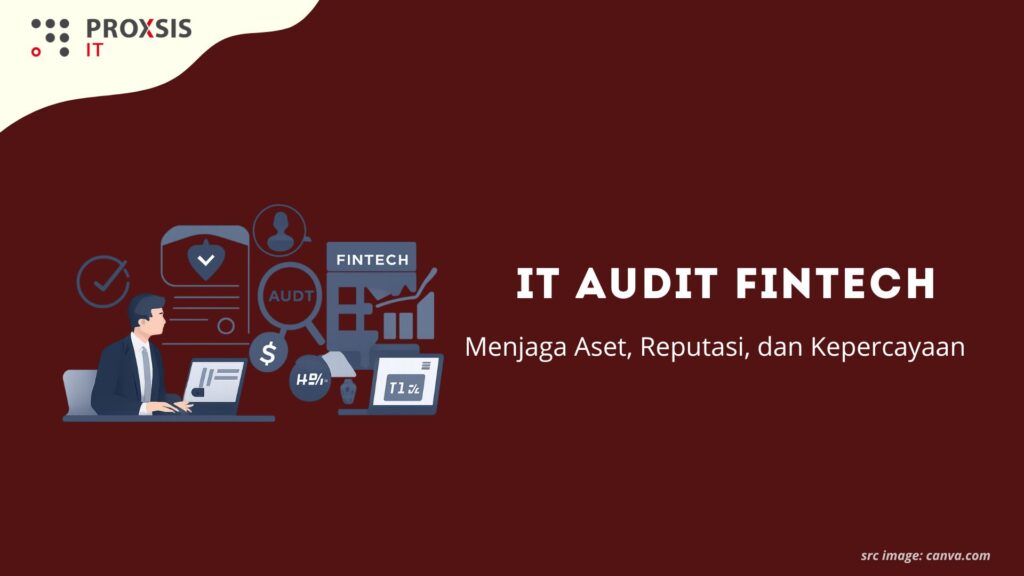 Ilustrasi tameng digital melindungi data nasabah FinTech: Zero Trust, MFA, API hardening, dan log monitoring yang mencegah serangan siber.