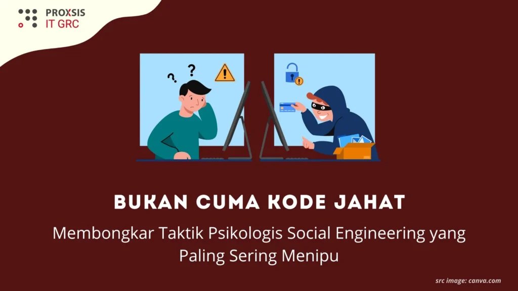Bukan Cuma Kode Jahat: Membongkar Taktik Psikologis Social Engineering yang Paling Sering Menipu