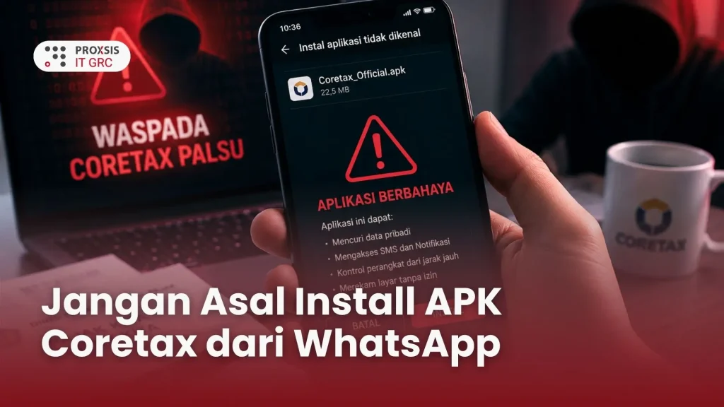 Hacker menggunakan APK Coretax palsu untuk mencuri data